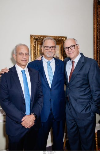 Aristeidis Pittas ’78, Konstantinos Lyketsos ’80, Thanasis Mazarakis ’80