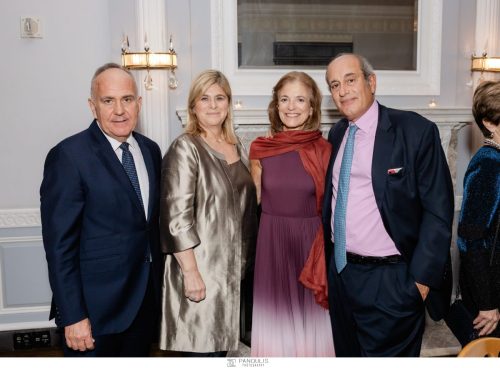 Konstantinos Kanellopoulos ’82, Elli Kanellopoulou, Petros Embiricos, Anne-Marie Embiricos